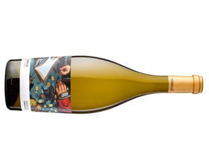 Botella horizontal vino blanco Torelló 50 Lliures
