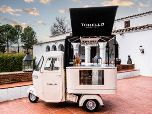 Imagen de la moto-bar de Torelló